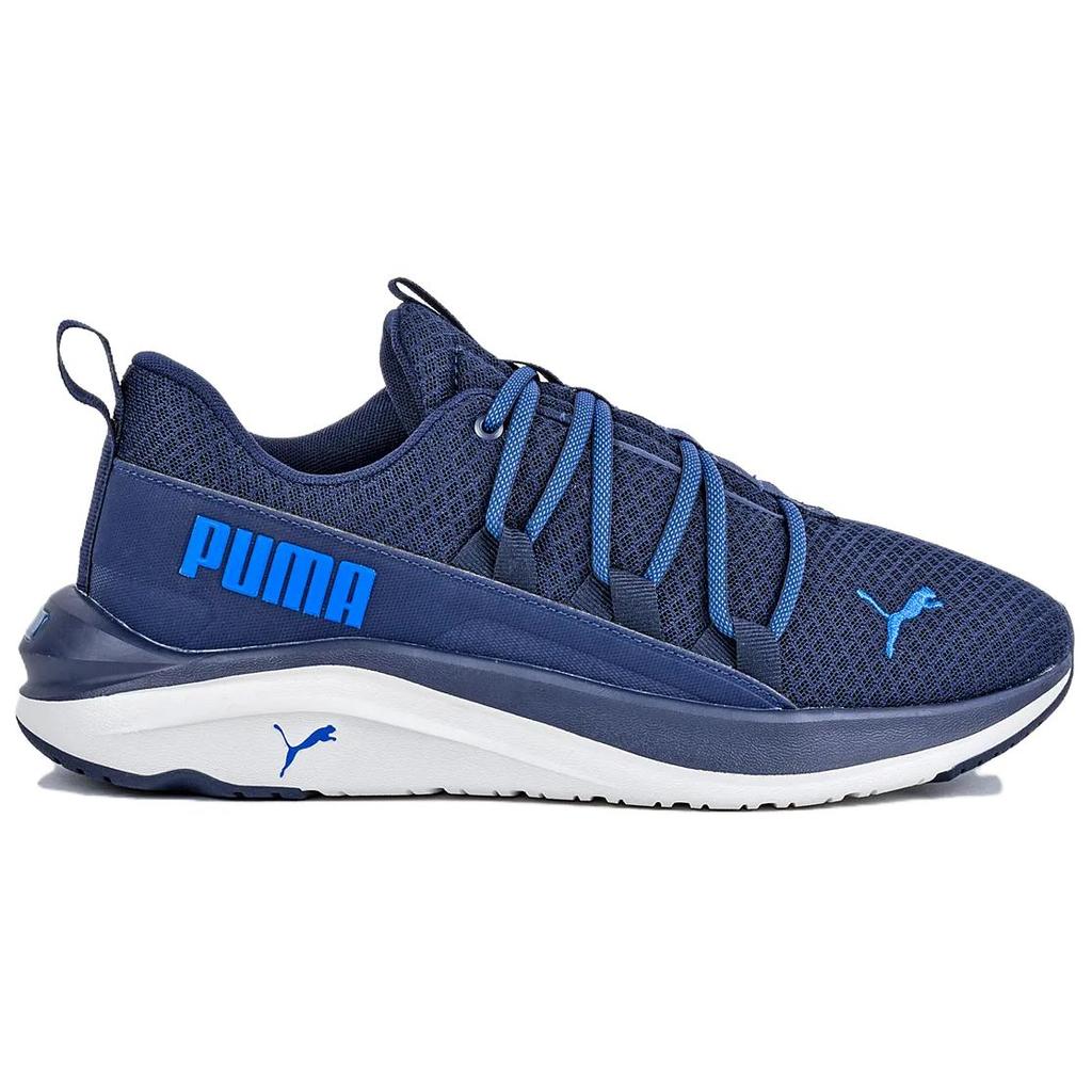 Puma Softride One4all Удобные Универсальные Прочные Низкие Кроссовки для Тенниса Мужские кроссовки Темно-синие 377671-21