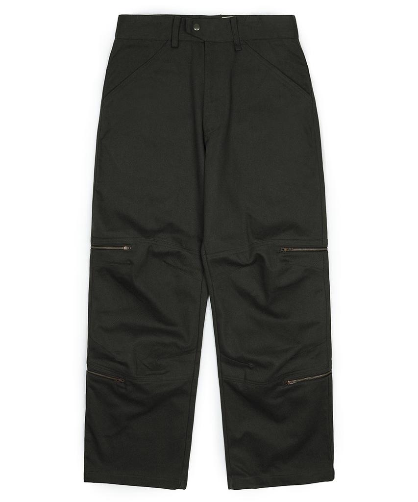 YIYAE Labor Zipper Pants Charcoal