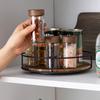 Вращающийся на 360 градусов поворотный стол Lazy Susan, универсальная вращающаяся круглая деревянная полка для хранения вещей для домашней кухни, кладовой