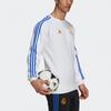 Adidas Толстовка для тренировок по футболу Real Madrid, мужские топы, белая GR4341