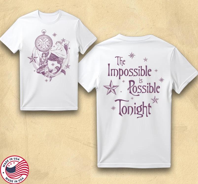 Футболка с мерчем The Smashing Pumpkins «Impossible Is Possible Tonight»