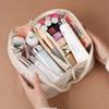 Large Capacity Mesh Cosmetic Bag Shell Pillow Makeup Pouch Fashion Transparent Makeup Bag  Travel