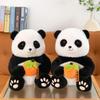 Adorable Panda Plush Toy Soft Cuddly Stuffed Animal For Kids And Collectors
