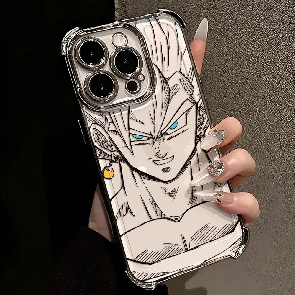 Крутой Аниме Kakarottoes Чехол для Телефона с Горячим Покрытием Для IPhone 17 17e 16e 16 15 14 13 12 11 Pro Max X XR XSMax 7 8 Mini Air Plus