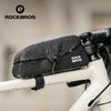 ROCKBROS Велосипедная сумка на верхнюю трубу рамы Магнитное крепление Велосипедная сумка Водонепроницаемая Портативная Передняя сумка на раму Большая вместимость Для горного велосипеда Шоссейного велосипеда