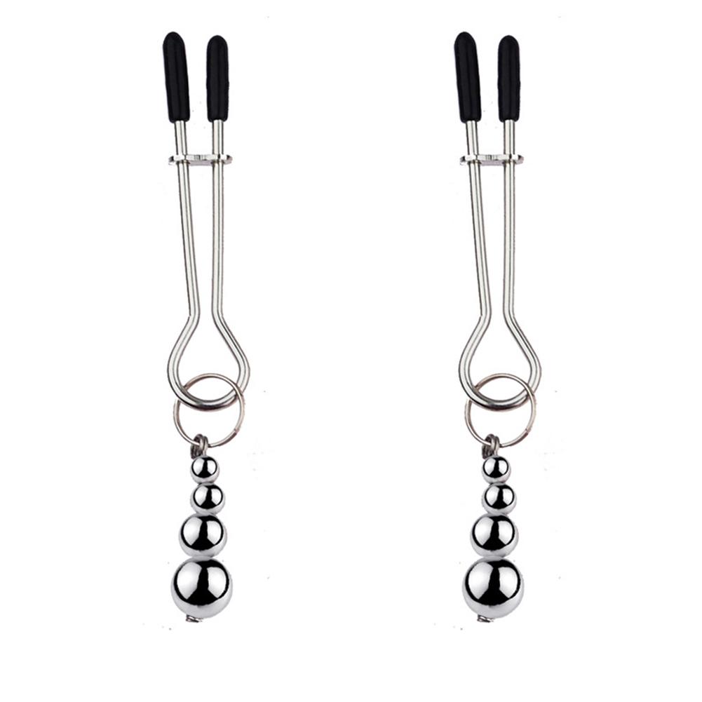 Nipple Clamps Adult Sex Toys with Gourd Weights Non Piercing Breast Clip Body Jewelry Passion Sex Pruducts for Couples