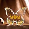Mom Birthday Gifts – Butterfly Acrylic Plaque from Daughter/Son. For Mother's Day, Christmas, Thanksgiving.