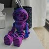 3D-печатная фигурка скелета астронавта, шарнирная игрушка, три цвета