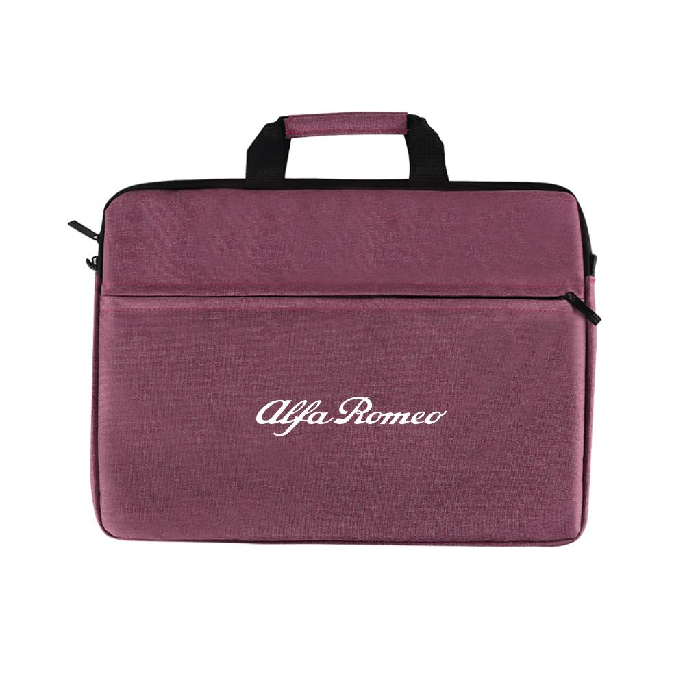 YYCE3 16 Inch Laptop Bag Sleeve Case Shoulder HandBag Notebook Pouch Briefcases For Alfa Romeo Giulia Sportiva MiTo Giulietta 156 159