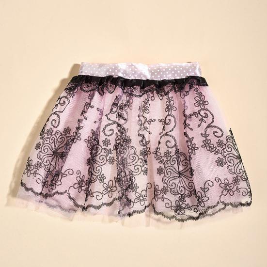 Pet Dress Super Soft Bow-knot Design Bright Color Easy-wearing Machine Washable Decorative Polyester