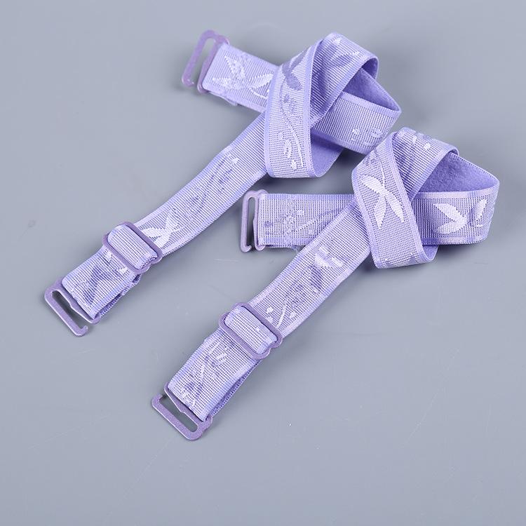 1 пара регулируемых эластичных бретелей для бюстгальтера с перекрестной спинкой, не скользящие, для девочек, летний стиль, цветные бретели для бюстгальтера