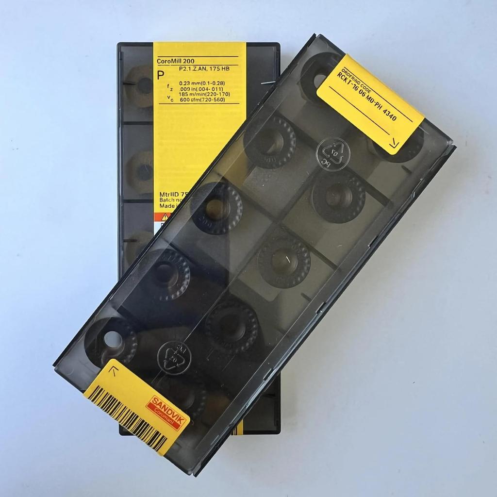 Оригинальная твердосплавная пластина Sandvik / RCKT1606M0-PH 4340 для токарного станка с ЧПУ, 10 шт.