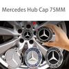Kpsaw9 2025 Горячие 75 мм Авто Стайлинг Колпачки на Центр Колеса Замена Для Mercedes Benz W211 W203 W204 W210 W124 AMG W202 CLA W212