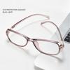 Женские очки для чтения с защитой от синего света, женские простые модные очки для дальнозоркости, очки-лупа для дальнозоркости + 1,0 ~ + 4,0