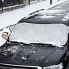 Автомобильный козырек от снега и солнца для лобового стекла, водонепроницаемый протектор, автомобильный магнитный чехол, чехол-шторка на переднее лобовое стекло автомобиля, чехол-шторка от солнца