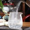 480/650ml Stripe Clear Glass Teapot With Tea Strainer Infuser Heat-resistant Kettle Kung Fu Flower Puer Oolong Pot Teaweare