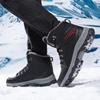 Men Winter Snow Boots Fashion Waterproof Sneakers Super Warm Brand Boots Outdoor Male Plush Hiking Boots Work Shoes Size 39-48
