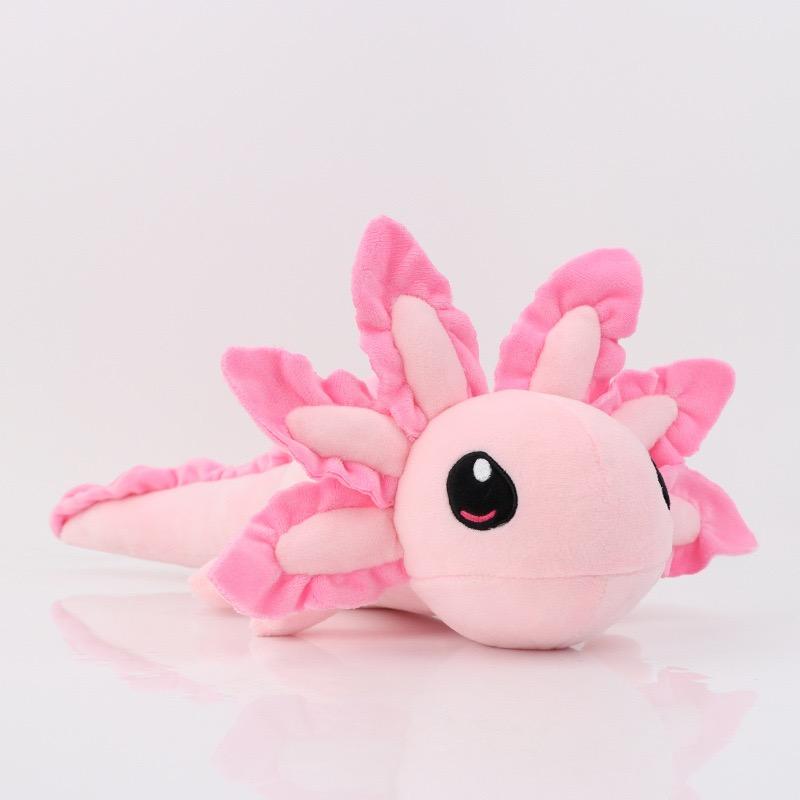 45cm Colorful Axolotl Plush Toy Kawaii Salamander Stuffed Dolls Animal Pillow Children Christmas Birthday Gift
