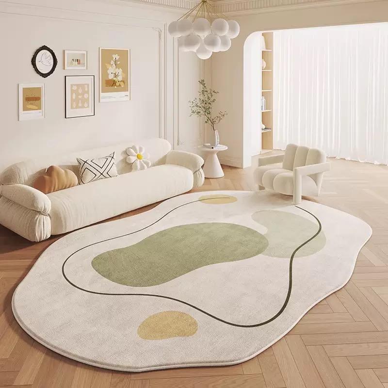 Master Bedroom Custom-Shaped Carpet Luxury High-End Feel Living Room Coffee Table Rug New Home Decoration