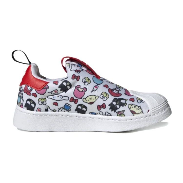 Hello Kitty X Adidas Superstar 360 C Hello Kitty and Friends Kids Sneakers White Cloud-White Vivid-Red HQ4094