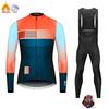 Winter Thermal Long Sleeve Cycling Jersey Men Women Road Bike Wear Fleece Lined Warm Riding Apparel