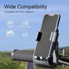 Secure Aluminum Alloy Phone Holder for Motorcycles & EVs Adjustable Mounting