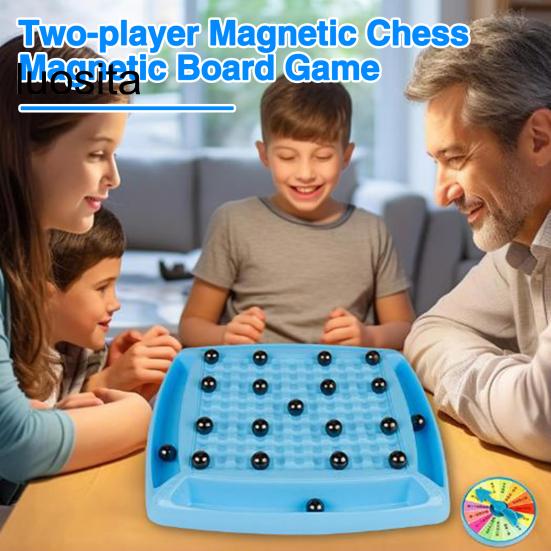Магнитная игра в шахматы, портативная шахматная доска, захватывающий боевой опыт, веселая игра в шахматы для вечеринок для друзей семьи