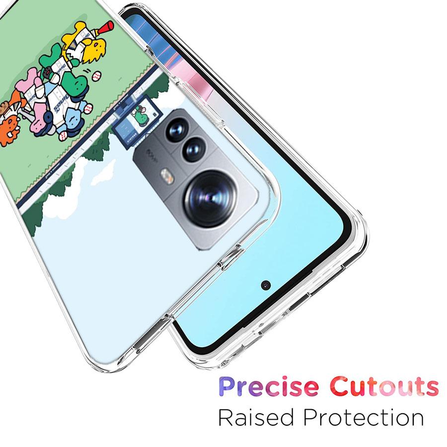 Мультяшный чехол для телефона J-Joguman Studio для Redmi Note 15 Pro 5G 14 13 12 Pro Plus 11 11T 11E 11S 10 Pro 10S 9 9S Прозрачный чехол для телефона w