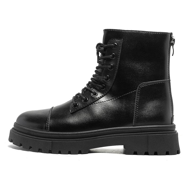 New Martin boots Men's platform locomotive boots British style men's boots Outdoor casual tooling boots