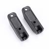1 пара прочных черных пластиковых пряжек для палубного троса для байдарок, каноэ, гребных лодок