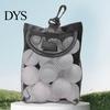 Storage Golf Bag Mesh Net with Fastener Tape Large Capacity Ball Indoor Outdoor Sports Pouch Accessories Long-lasting