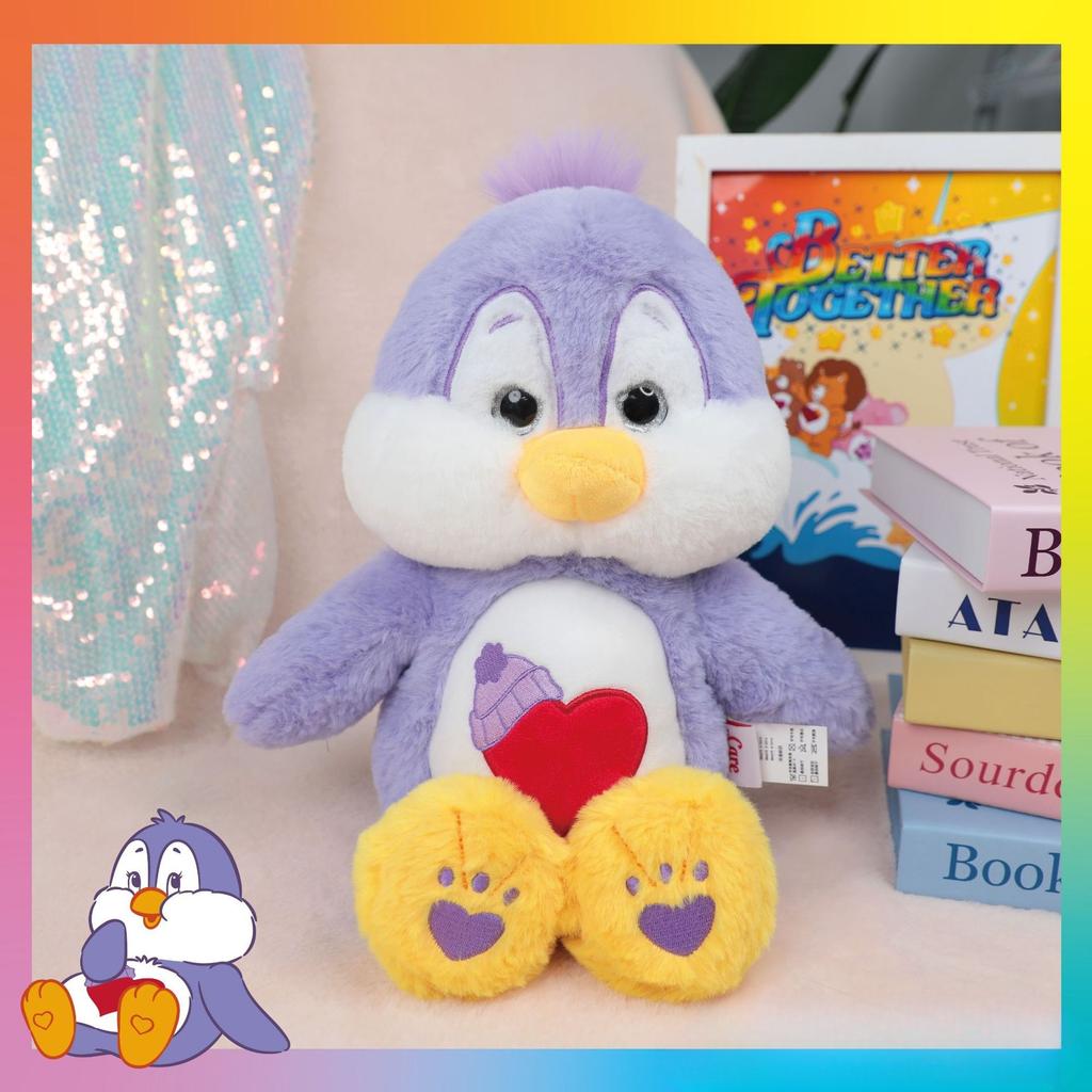 Genuine 33cm Lovely Care Bears Forest Animal Series Plush Home Decor Super Soft Soothing Sleeping Doll Birthday Pillows Gifts