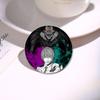 32/44/58mm Fashion Accessories Broochs Anime Death Note Cosplay Badges Round Cartoon Figure L·Lawliet Killer Yagami Pins for Backpacks Gift