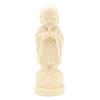 Kurita's Special Buddhist Statue [Bodhisattva] Child-raising Jizo (Gassho Form) 16cm Cypress Wood 9454
