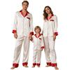 Family Christmas Pajamas Matching Sets 2 Pieces Parent-child Outfits Cozy Breathable Pjs Outfits Christmas Themed Costumes for Family