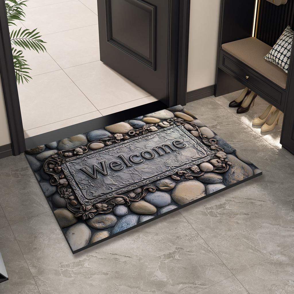 Винтажный приветственный коврик для входной двери, уличный коврик для прихожей, ковер для пола, коврик для ног, ковер для коридора, коврик для пола, коврики для ванной, коврики для ванной, моющиеся