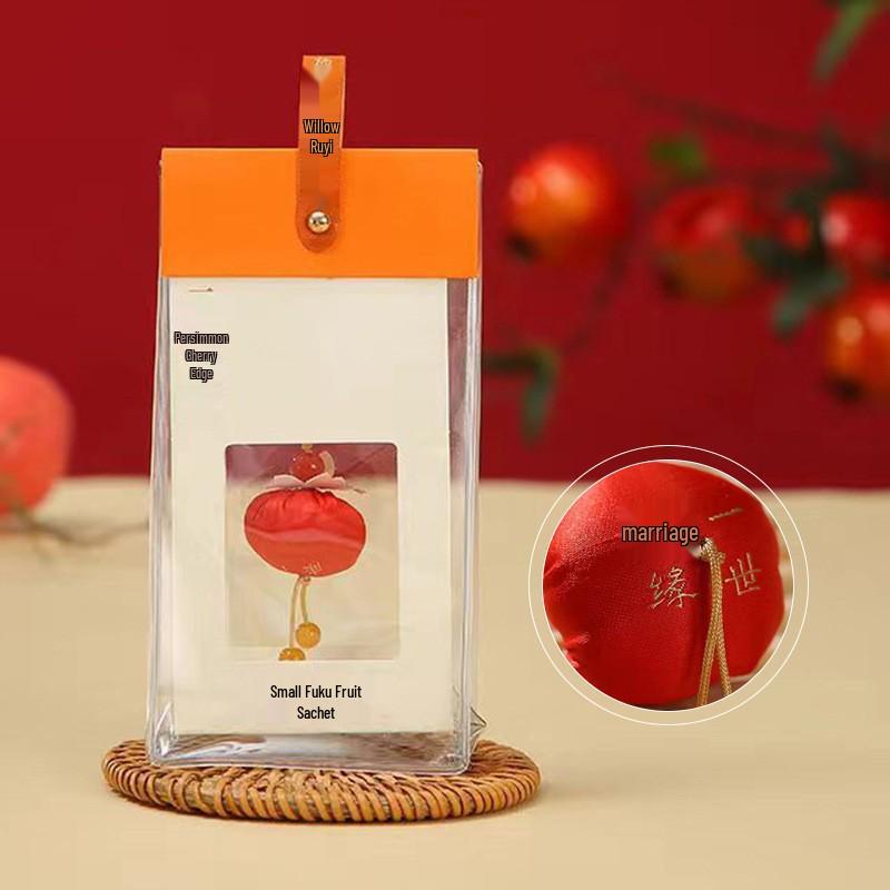 2026 Dragon Boat Festival Mugwort Fan Pendant & Indoor Sachet Bells for Door Handle and Decoration