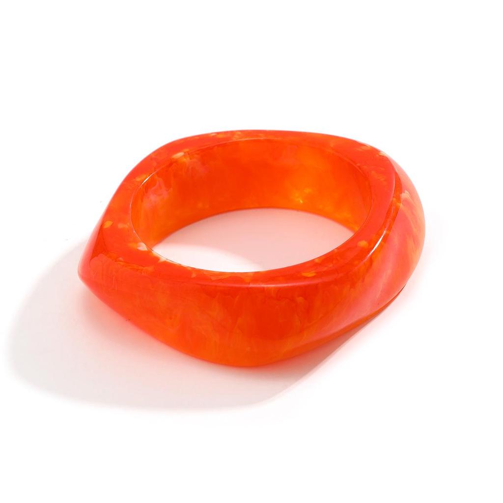 Винтажный многоугольный полупрозрачный браслет из черепахового панциря - европейский и американский трансграничный дизайн