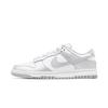 Кроссовки Dunk Retro 'Grey Fog' Серебристый Балет Низкие Кеды для Скейтборда Мужские Серебристо-серый Белый DD1391-103(Команда140-)