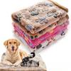 Мягкое пушистое высококачественное одеяло для домашних животных, милый мультяшный узор, коврик для домашних животных, теплое и удобное одеяло для кошек, собак, кошачья кровать, собачья кровать