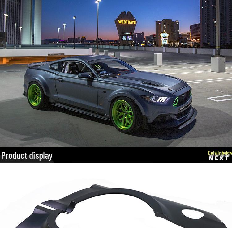 Ford Mustang RTR Style Wide Body Wheel Arches Fender Kit (2015-2017)