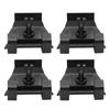 Fastener Clips Car Accessories Clips Palstic 4 Auto Black
