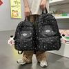 Школьный рюкзак японская звезда принт ins стиль высокая ценность универсальный большая вместимость студенческий школьный рюкзак простой повседневный рюкзак