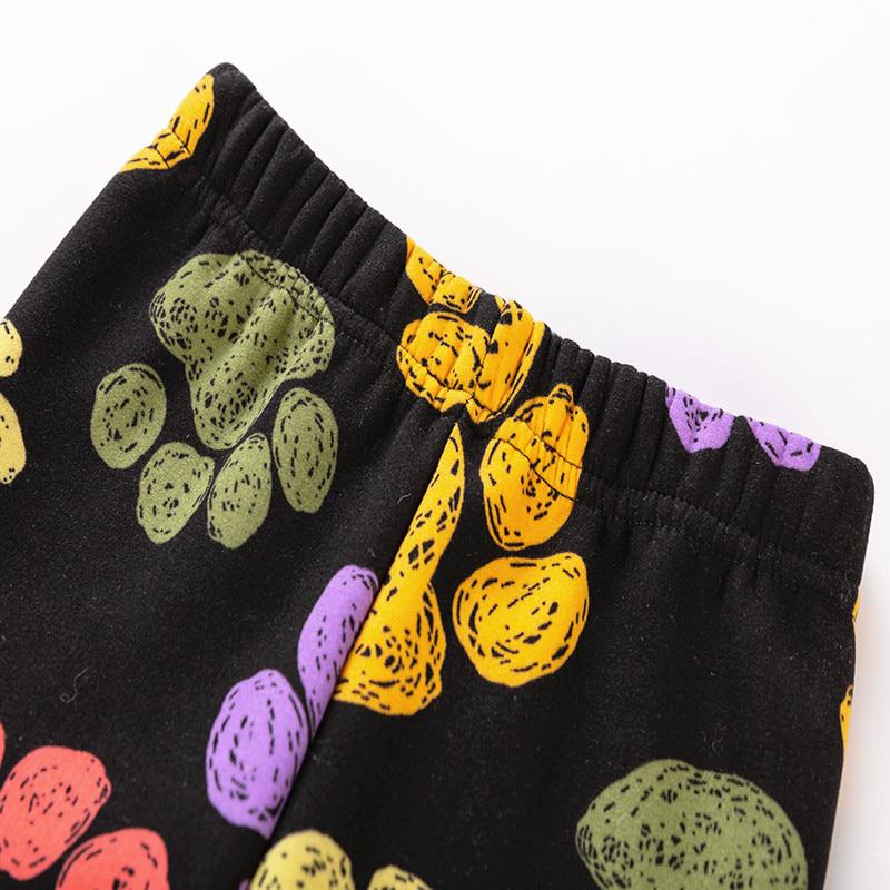 Kids Thicken Girls Leggings Autumn Winter Plus Velvet Trousers Girls Boys Pants Children's Clothing