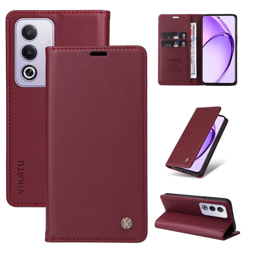 Wallet Phone Leather Case For A98 A96 5G A95 A94 A93 4G A92S A79 A78 A76 A74 A9 2020 AX5S AX7 C25 F17 F19 F23 F25 Pro Find X3