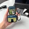 Ван Гог Кот Мода Чехлы для Наушников Чехол Для Airpods 3 Pro3 4 2 Pro 1 Pro2