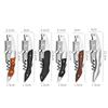 LMETJMA 3 in 1 Waiter Corkscrew Wine Opener Wooden Handle Heavy Duty Corkscrews Cork Openers Restaurant Wine Key JT331 5