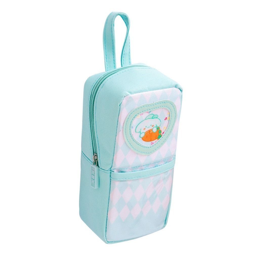 Handheld Storage Bag Large Capacity Stationery Box Cute Cartoon Pen Bag  Girl