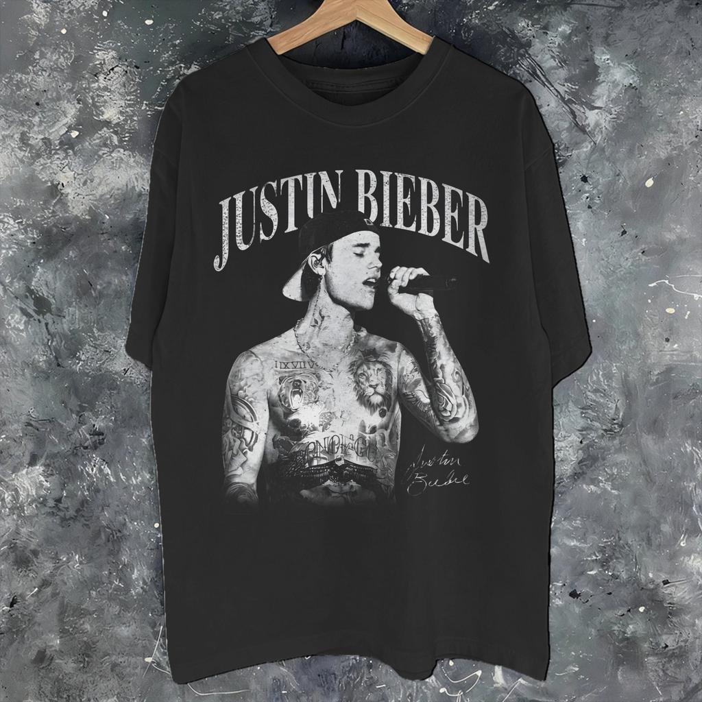 Футболка Justin Bieber Coachella Bieberchella Concert 2026 для унисекс женщин Новое поступление Футболки Хлопковая одежда
