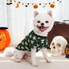 Хэллоуин Домашнее животное Собака Собака Кошка Одежда Принадлежности Костюм Черепа Тонкий Призрак Фестиваль Тедди Большой Медведь Померанский Шпиц